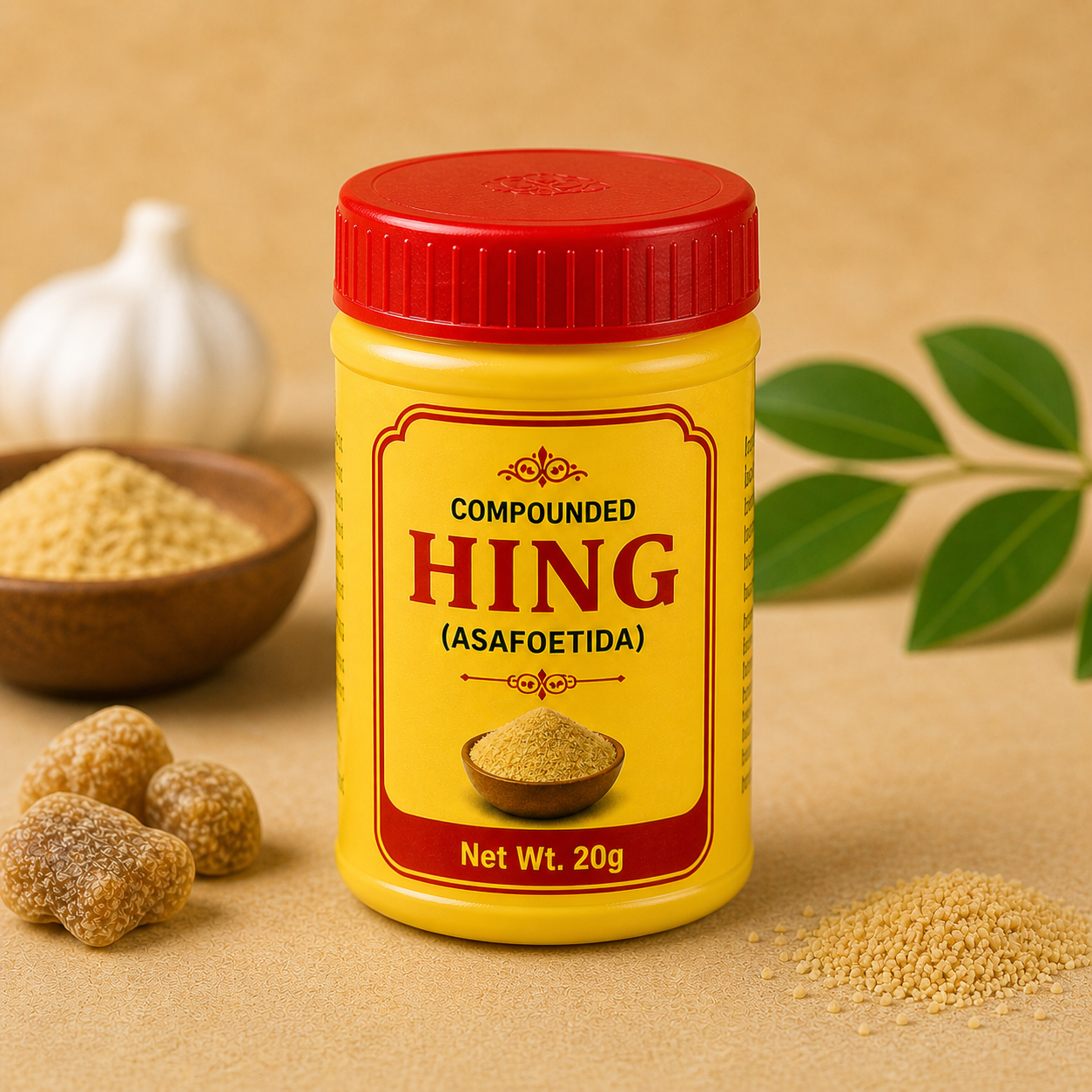 Compounded Hing (Asafoetida) – Premium Quality